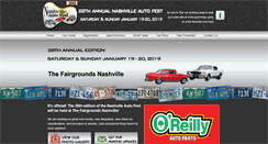 Desktop Screenshot of nashvilleautofest.com